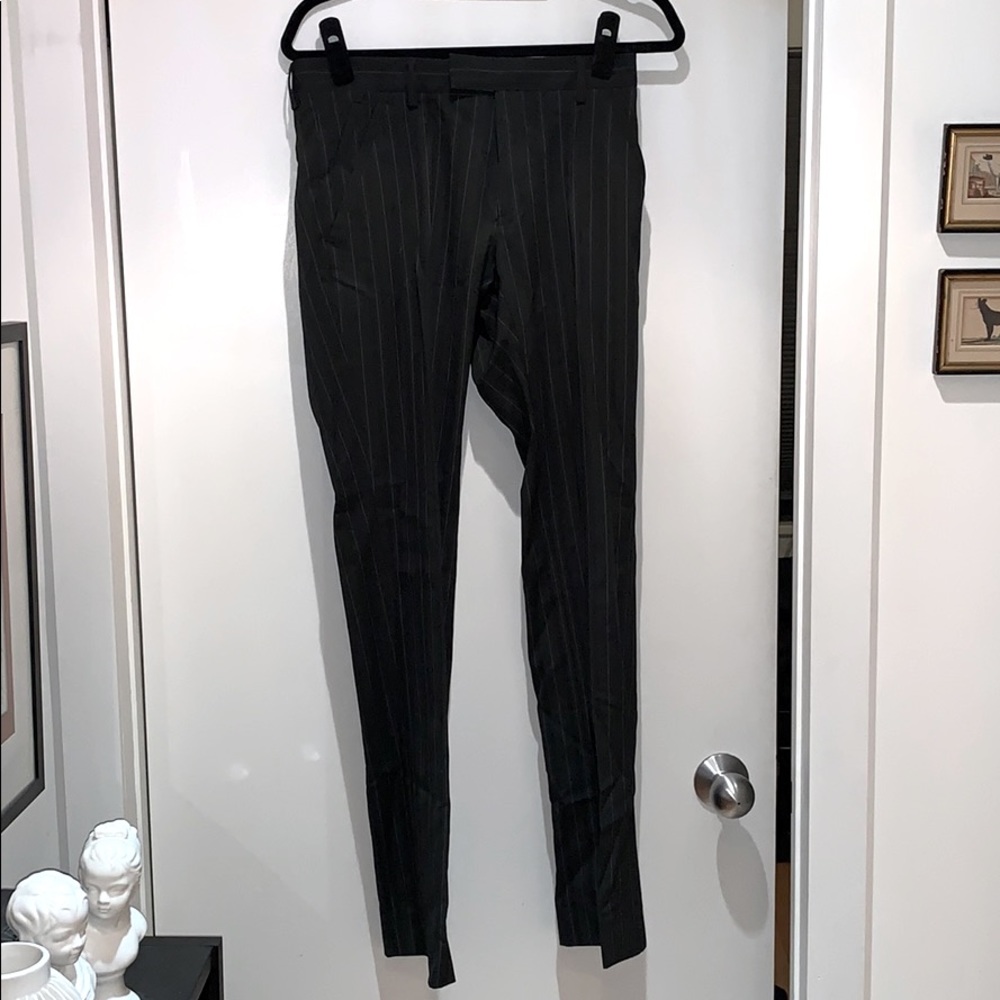 H&M pinstripe dress pants